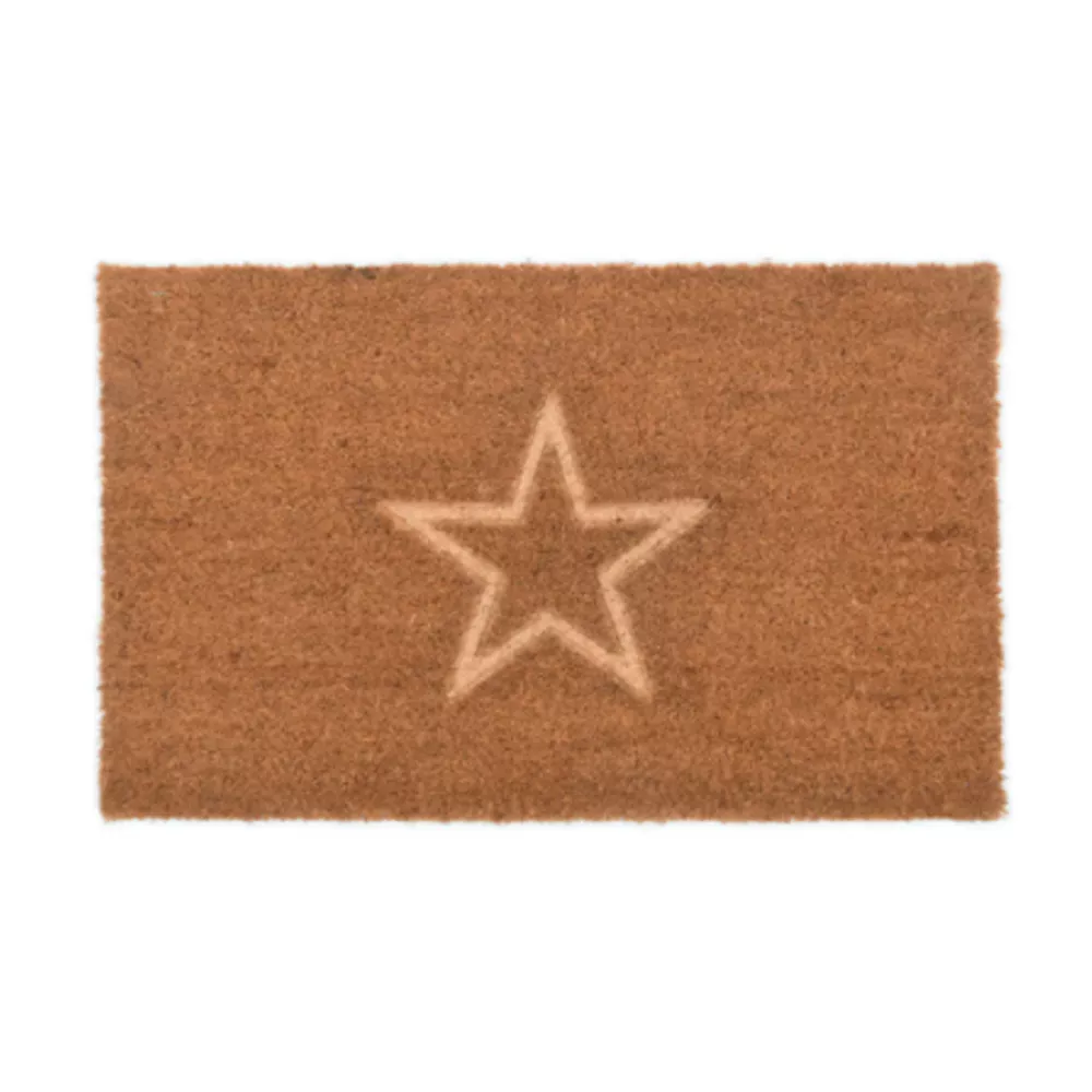 Garden Trading Embossed Star  Double Doormat